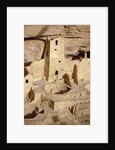 Remains of Pueblo Indian cliff dwellings, built 11th-14th centuries by Anonymous