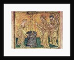 Christ and the Woman of Samaria at the Well by German School