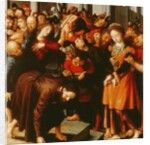 Christ and the Woman taken in adultery by Jan Sanders van Hemessen