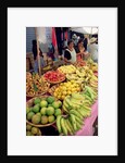 Fruit and vegetable stall by Anonymous