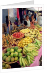 Fruit and vegetable stall by Anonymous