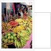 Fruit and vegetable stall by Anonymous