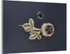 Brooch and ring by Anonymous
