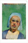 Head of a Breton by Paul Gauguin