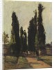 Road to Corot's Studio by Camille Pissarro