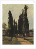 Road to Corot's Studio by Camille Pissarro