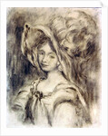 Mme Dieterle in a Hat, c.1896 by Pierre Auguste Renoir