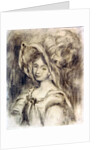 Mme Dieterle in a Hat, c.1896 by Pierre Auguste Renoir