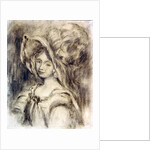 Mme Dieterle in a Hat, c.1896 by Pierre Auguste Renoir