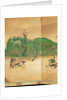 Shogun touring in spring, Edo Period by School Japanese