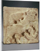 Plaque depicting a lion attacking a bull, from Iraq, c.2000 BC by Sumerian Sumerian