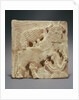 Plaque depicting a lion attacking a bull, from Iraq, c.2000 BC by Sumerian Sumerian