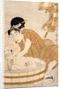 The Bath, Edo period by Kitagawa Utamaro