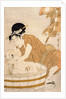 The Bath, Edo period by Kitagawa Utamaro