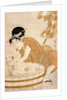 The Bath, Edo period by Kitagawa Utamaro