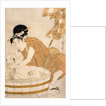 The Bath, Edo period by Kitagawa Utamaro