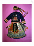 Woman's Dress and Basketry Hat, Ch'uan Miao by School Chinese