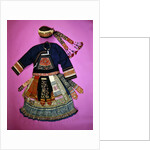 Woman's Dress and Basketry Hat, Ch'uan Miao by School Chinese