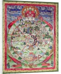 Dharmachakra, Wheel of Transmigratory Existence by School Tibetan