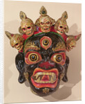 Mahakala dance mask by School Tibetan