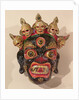 Mahakala dance mask by School Tibetan