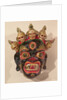 Mahakala dance mask by School Tibetan