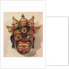 Mahakala dance mask by School Tibetan