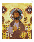 Christ Enthroned by School Russian