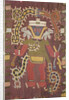 Woollen Mythological figure, Paracas Tribe by School Peruvian