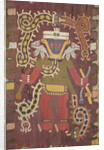 Woollen Mythological figure, Paracas Tribe by School Peruvian