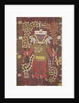 Woollen Mythological figure, Paracas Tribe by School Peruvian