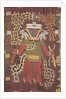 Woollen Mythological figure, Paracas Tribe by School Peruvian