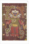 Woollen Mythological figure, Paracas Tribe by School Peruvian