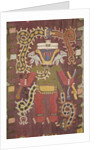 Woollen Mythological figure, Paracas Tribe by School Peruvian