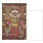 Woollen Mythological figure, Paracas Tribe by School Peruvian