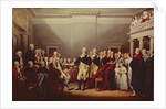 The Resignation of George Washington on 23rd December 1783, c.1822 by John Trumbull