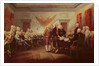 Signing the Declaration of Independence, 4th July 1776, c.1817 by John Trumbull