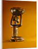 Stool with a kneeling female caryatid, Democratice Rupublic of the Congo by African School
