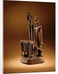 Figures with xylophone by Culture Dogon