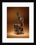 Figures with xylophone by Culture Dogon