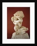 Caryatid with a stone, 1881-82 by Auguste Rodin