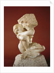 Caryatid with a stone, 1881-82 by Auguste Rodin