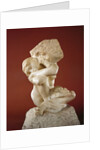 Caryatid with a stone, 1881-82 by Auguste Rodin