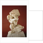Caryatid with a stone, 1881-82 by Auguste Rodin