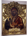 Virgin and Child by School Russian