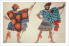 Pirate costume design for 'Daphnis and Chloe', 1913 by Leon Bakst