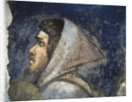 Head of a shepherd by Giotto