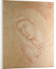 Detail of The Annunciation by Ambrogio & Pietro Lorenzetti