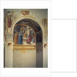 Tabernacle of the Visitation: Expultion of Jaochim from the Temple, 1491 by Benozzo di Lese di Sandro Gozzoli