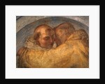 The meeting of St Francis and St Dominic by Fra (1472-1517) Bartolomeo